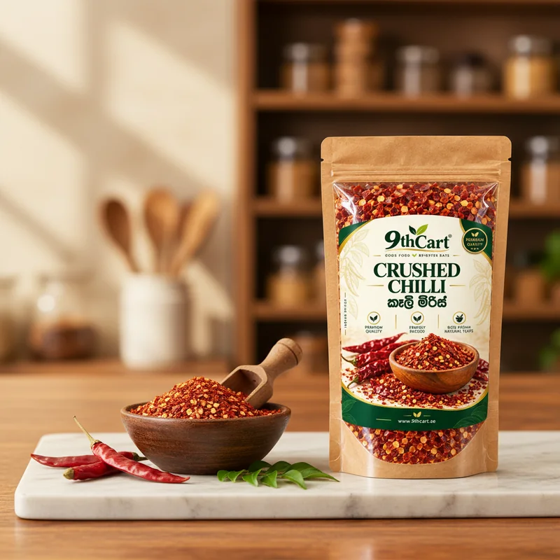 9thCart Crushed Chilli Flakes (කෑලි මිරිස්) – 100 g — 9thCart available in UAE on 9thCart