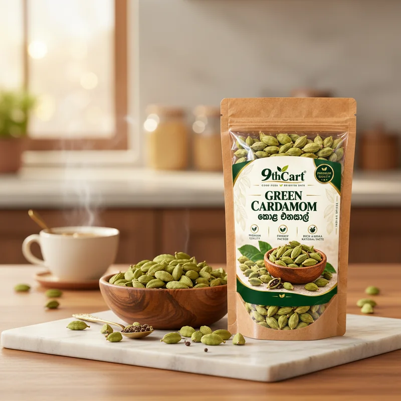 9thCart Green Cardamom (කොළ එනසාල්) – 50 g — 9thCart available in UAE on 9thCart
