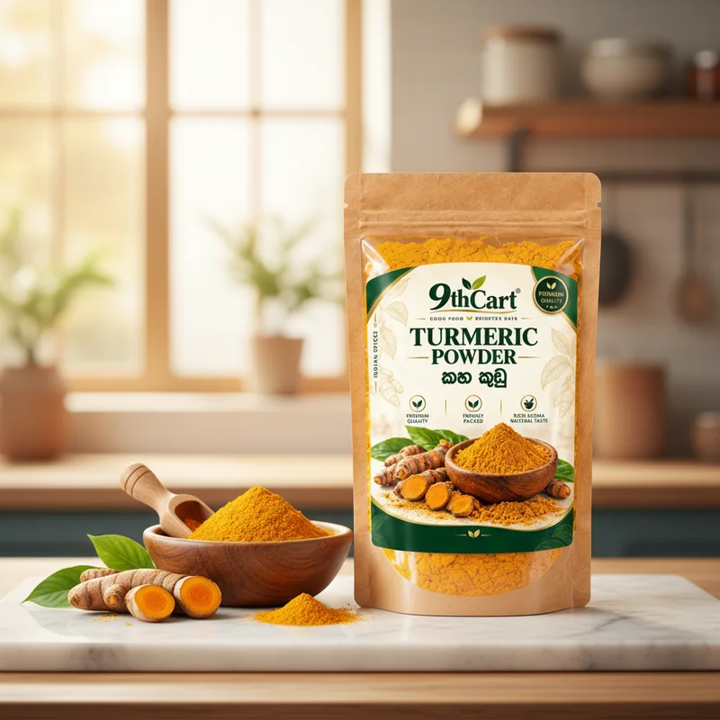 9thCart Pure Turmeric Powder (කහ කුඩු) – 50 g — 9thCart available in UAE on 9thCart