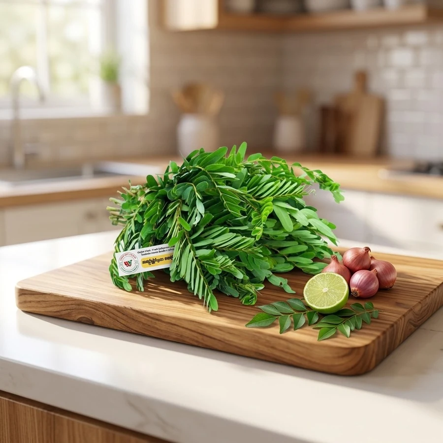Fresh Kathurumurunga / Sesbania Leaves Bundle (කතුරුමුරුංගා – Pre-Order) – 250 g — Ceylon Fresh available in UAE on 9thCart