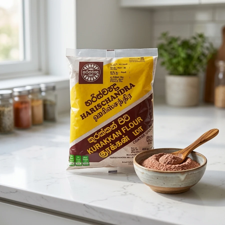 Harischandra Pure Finger Millet Kurakkan Flour (කුරක්කන් පිටි) – 400 g — Harischandra available in UAE on 9thCart