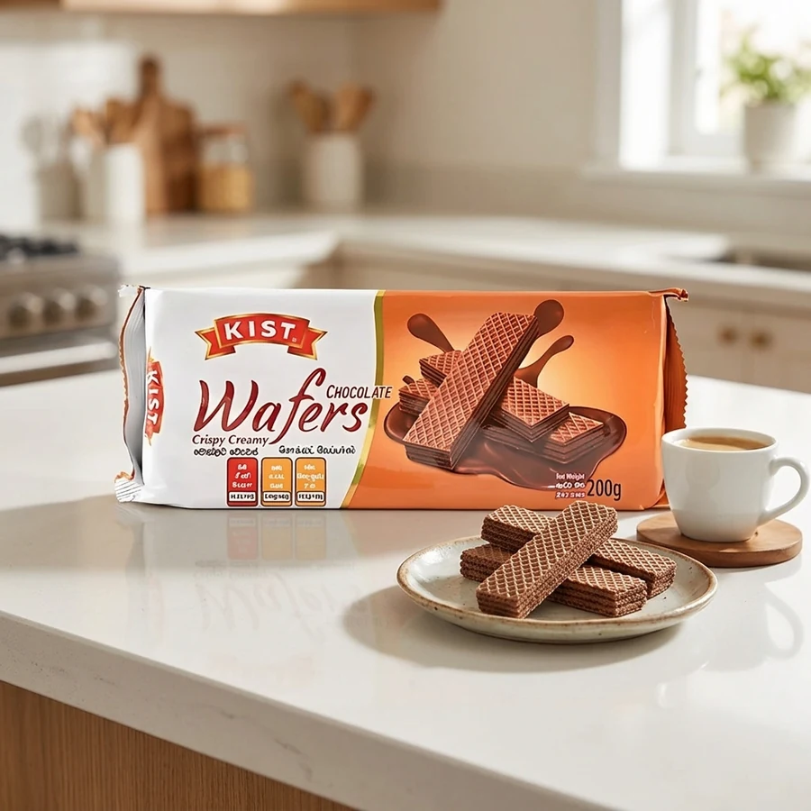 KIST Crispy Chocolate & Coffee Cream Wafers – 200 g — KIST available in UAE on 9thCart