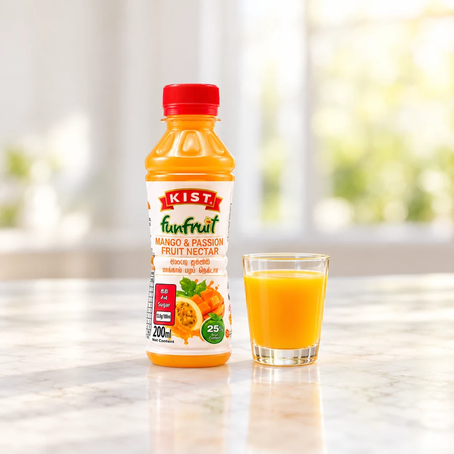 KIST Funfruit Mango & Passion Fruit Nectar Drink – 200 ml — KIST available in UAE on 9thCart