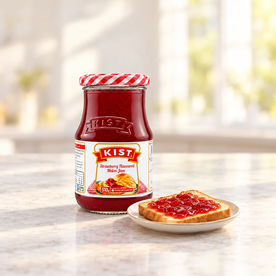 KIST Strawberry  Jam – 510 g Glass Jar — KIST available in UAE on 9thCart