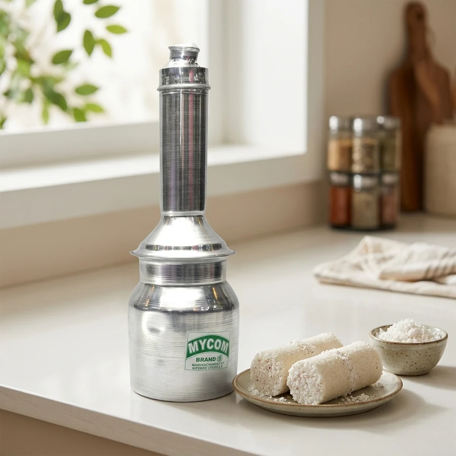 Traditional Sri Lankan Aluminium Pittu Steamer Maker (පිට්ටු බම්බුව) — Lankan Kitchen available in UAE on 9thCart