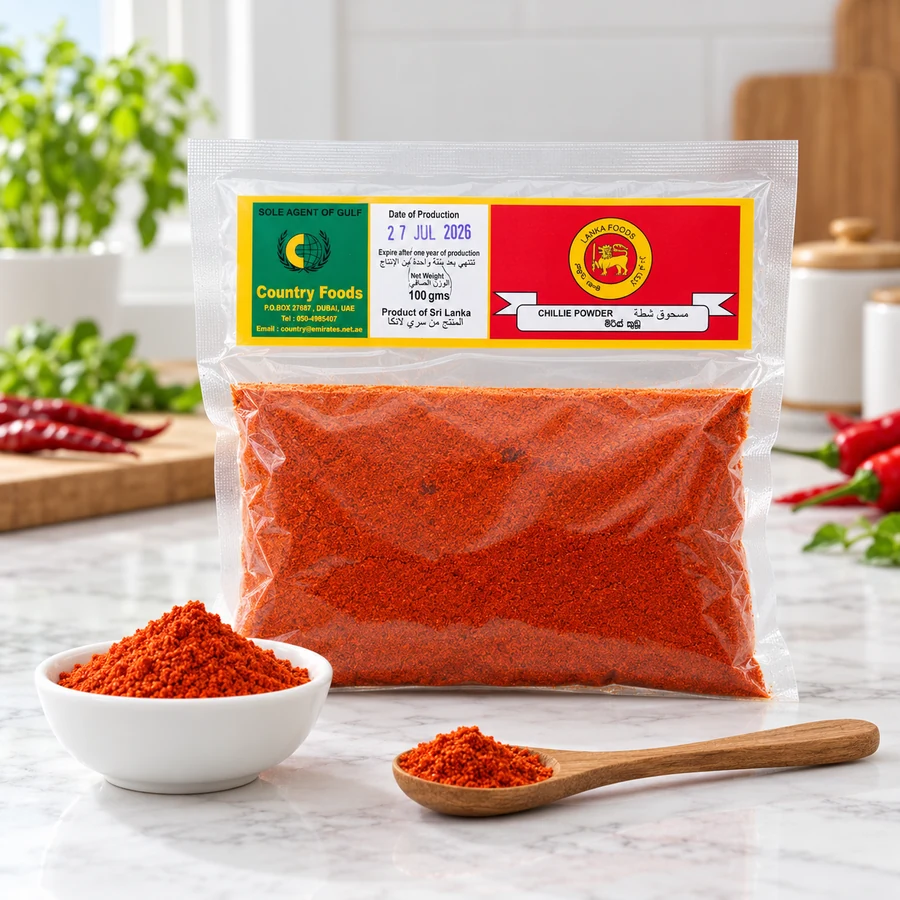 Lanka Foods Pure Sri Lankan Chilli Powder (Miris Kudu) – 100 g — Lanka Foods available in UAE on 9thCart