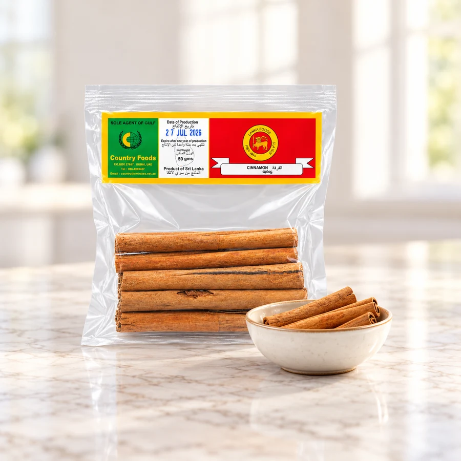 Lanka Foods Authentic Ceylon Cinnamon Sticks (Kurundu) – 50 g — Lanka Foods available in UAE on 9thCart