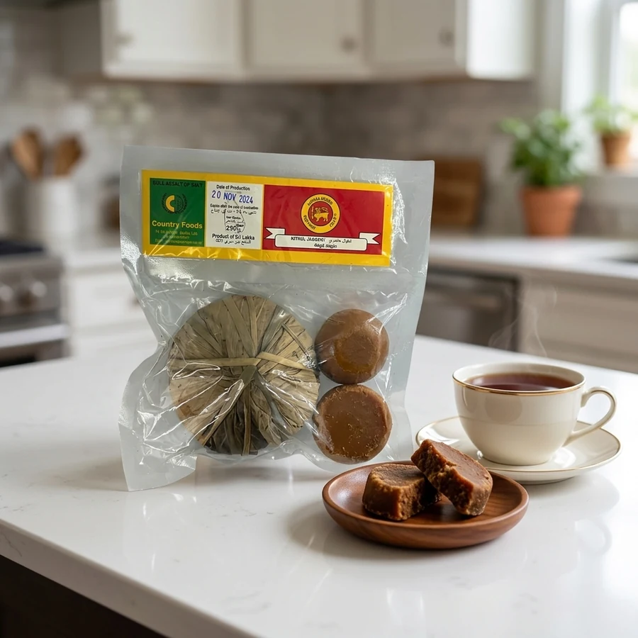 Lanka Foods Traditional Kithul Jaggery (කිතුල් හකුරු) – 250 g — Lanka Foods available in UAE on 9thCart