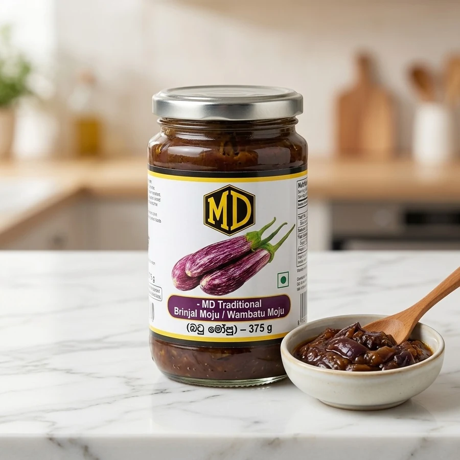 MD Traditional Brinjal Moju / Wambatu Moju (බටු මෝජු) – 375 g — MD available in UAE on 9thCart