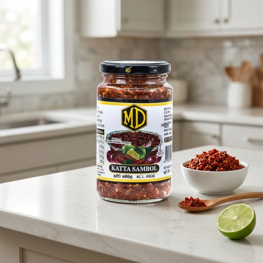 MD Fiery Sri Lankan Katta Sambol Paste (කට්ට සම්බෝල) – 300 g — MD available in UAE on 9thCart
