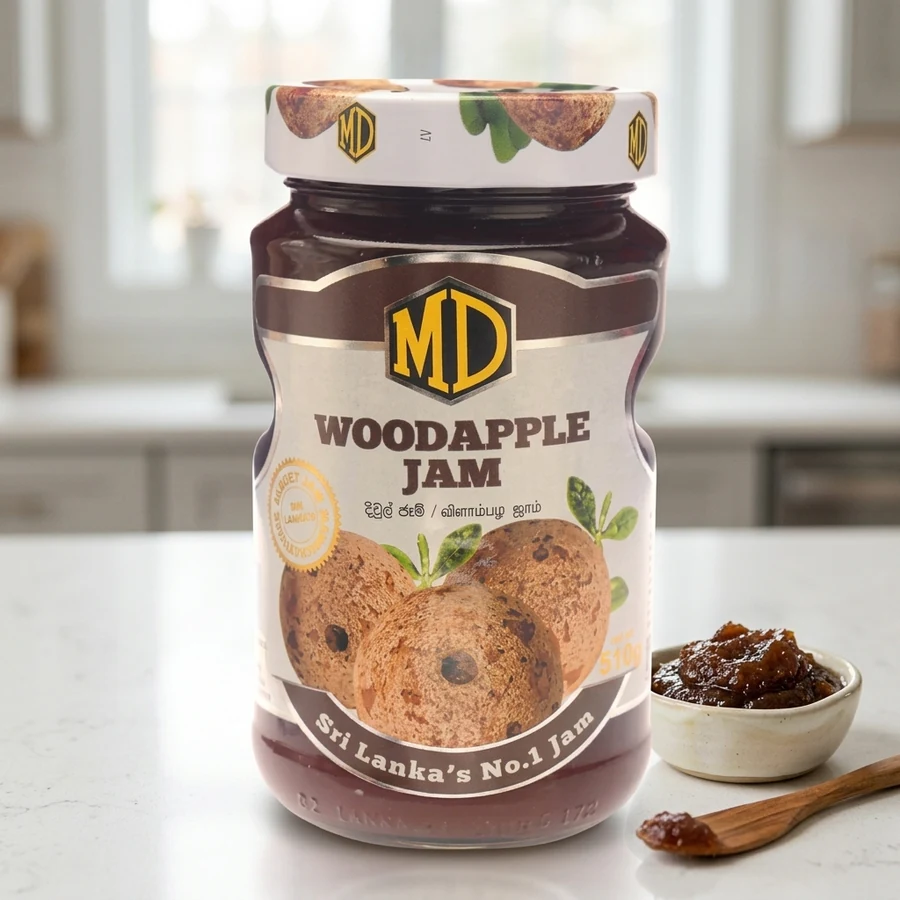 MD Authentic Woodapple Jam (දිවුල් ජෑම්) – 510 g Glass Jar — MD available in UAE on 9thCart
