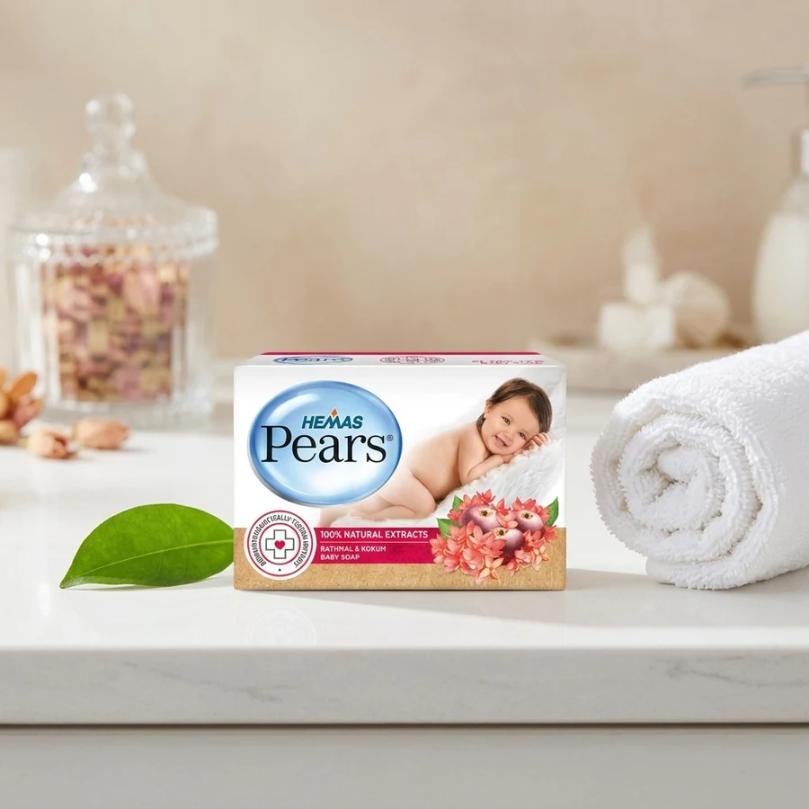 Hemas Pears Pure & Gentle Baby Soap & Cream Care Pack – 100 g — Hemas Pears available in UAE on 9thCart