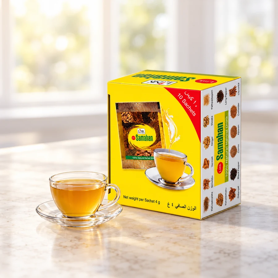 Link Natural Samahan Ayurvedic Herbal Tea Drink – 10 Sachets (40 g) — Link Natural available in UAE on 9thCart