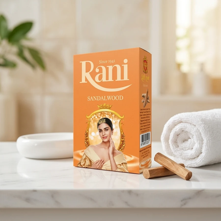 Swadeshi Rani Authentic Sandalwood Beauty Soap (රාණි සඳුන් සබන්) – 100 g — Swadeshi Rani available in UAE on 9thCart